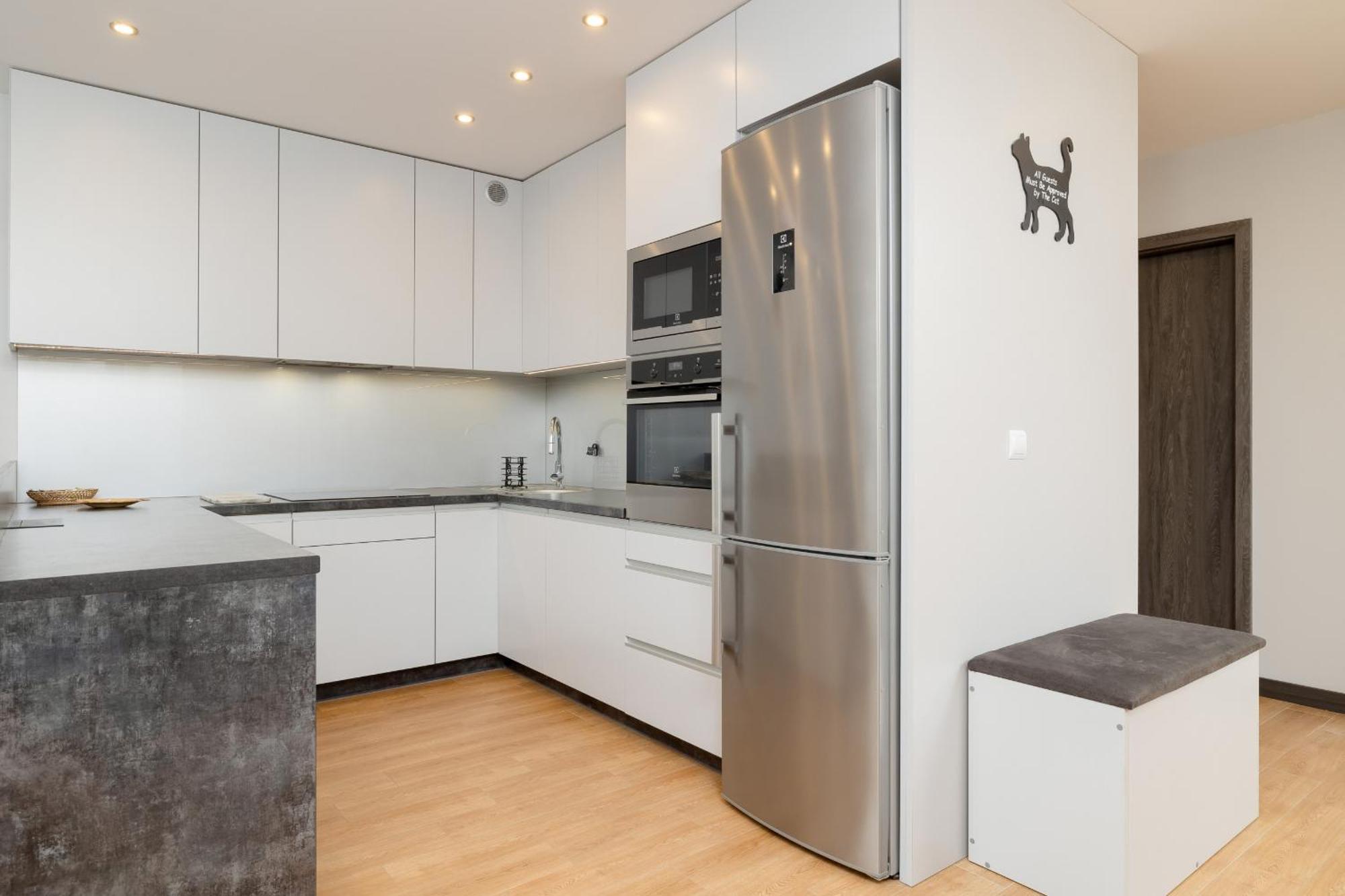 Spacious For 6 Guests In With Office By Renters Kraków